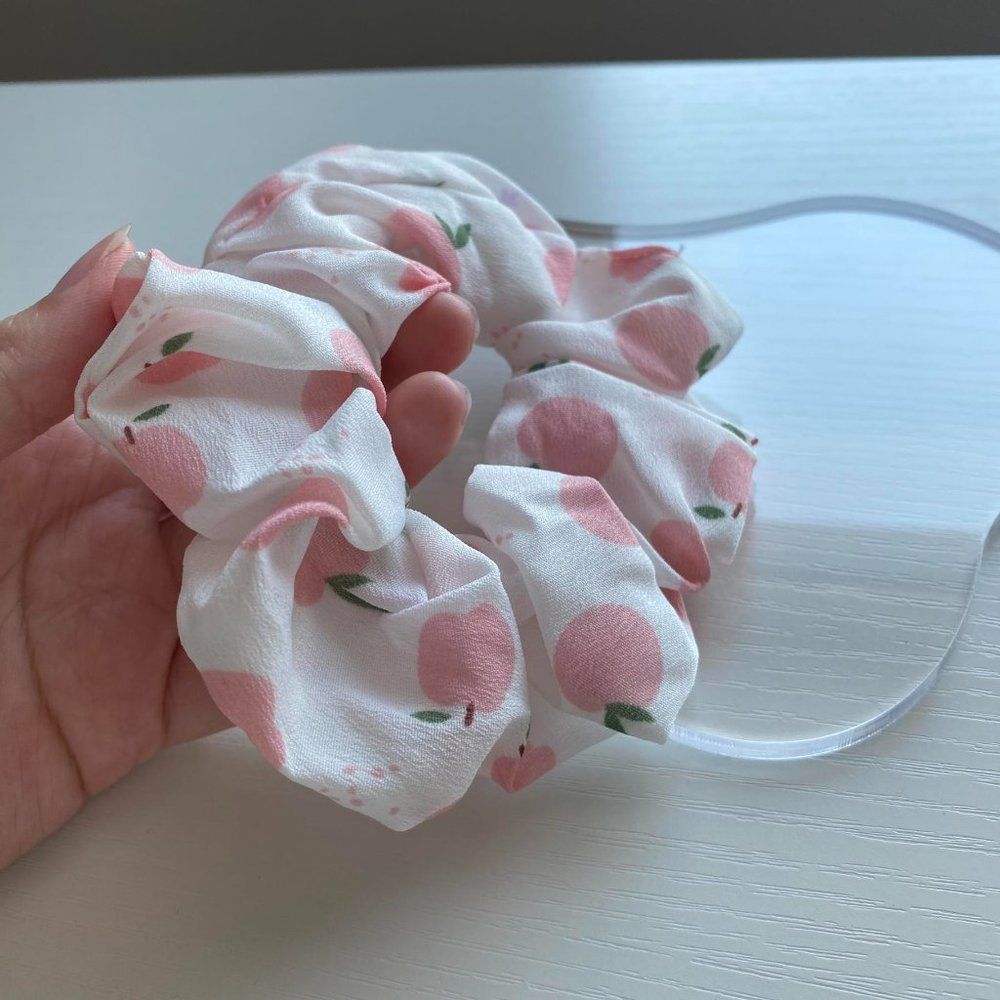 Pink Fruit Scrunchie - Picture 3 of 4